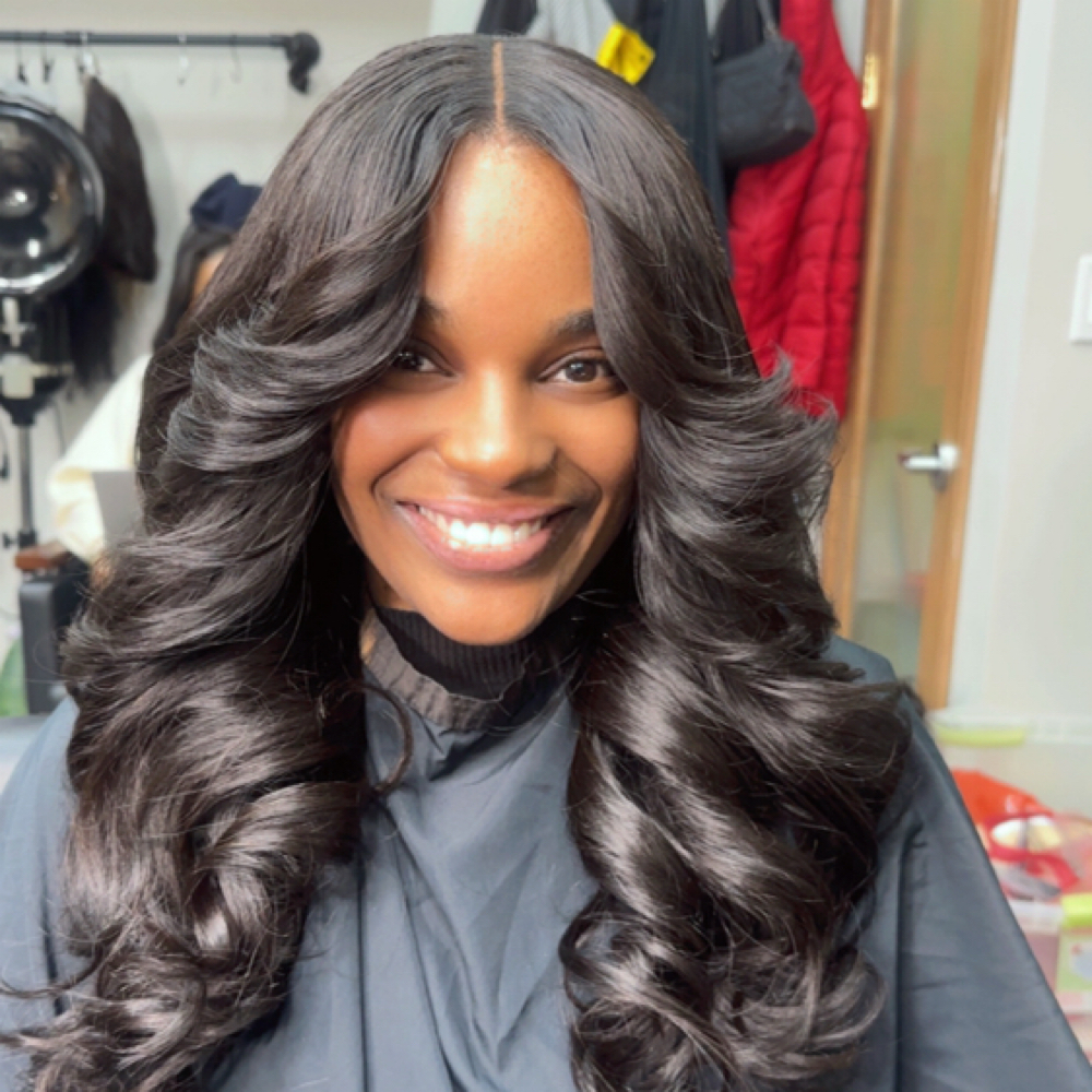4*4 Closure Installation(Sewing) at Shellyweavebar in Maryland, MD