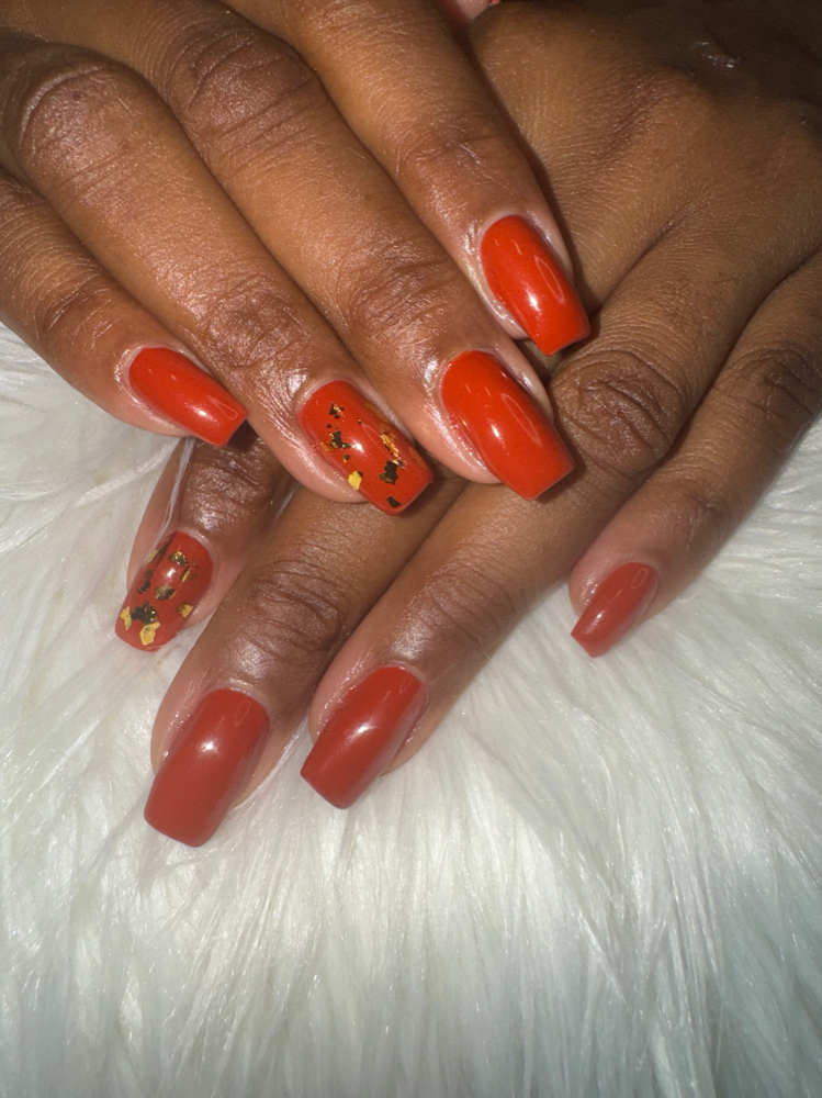 Acrylic Fill In With Gel Polish at Chyna’s Nail Lounge in Dobbs Ferry, NY