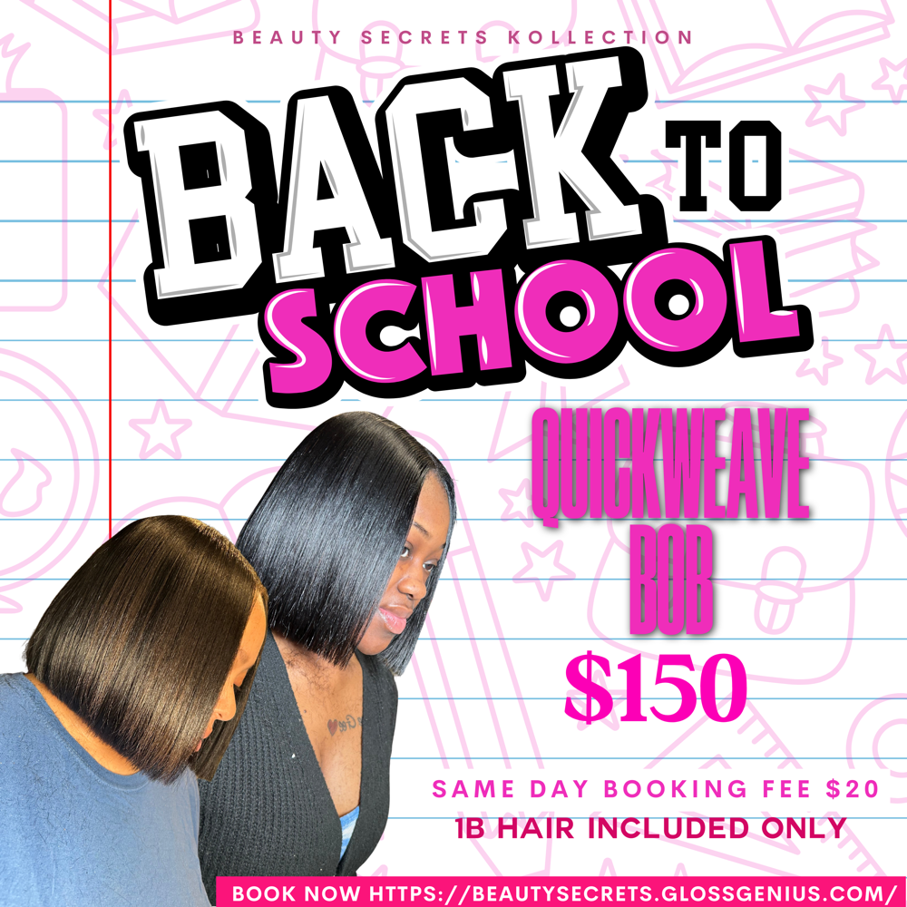 Quickweave Bob/ w HAIR