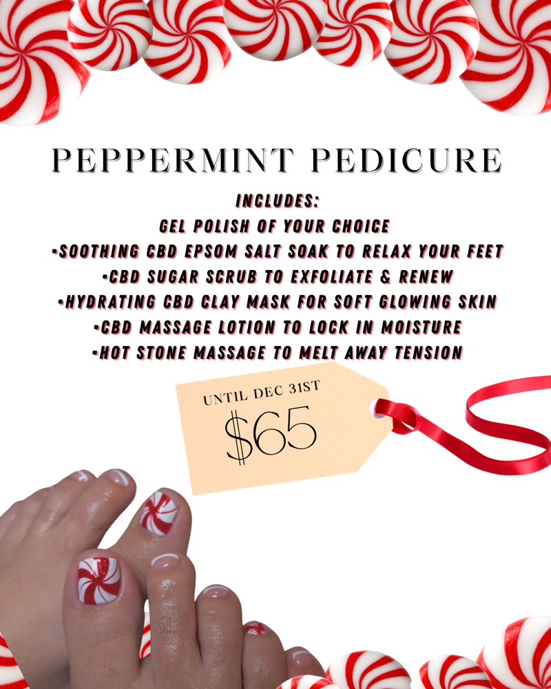 Peppermint Pedi Promo