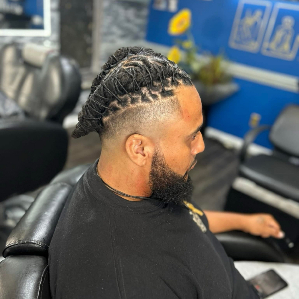 Traditional Retwist & Style Hightop at Crowns Remedy in Hilton Head Island, SC