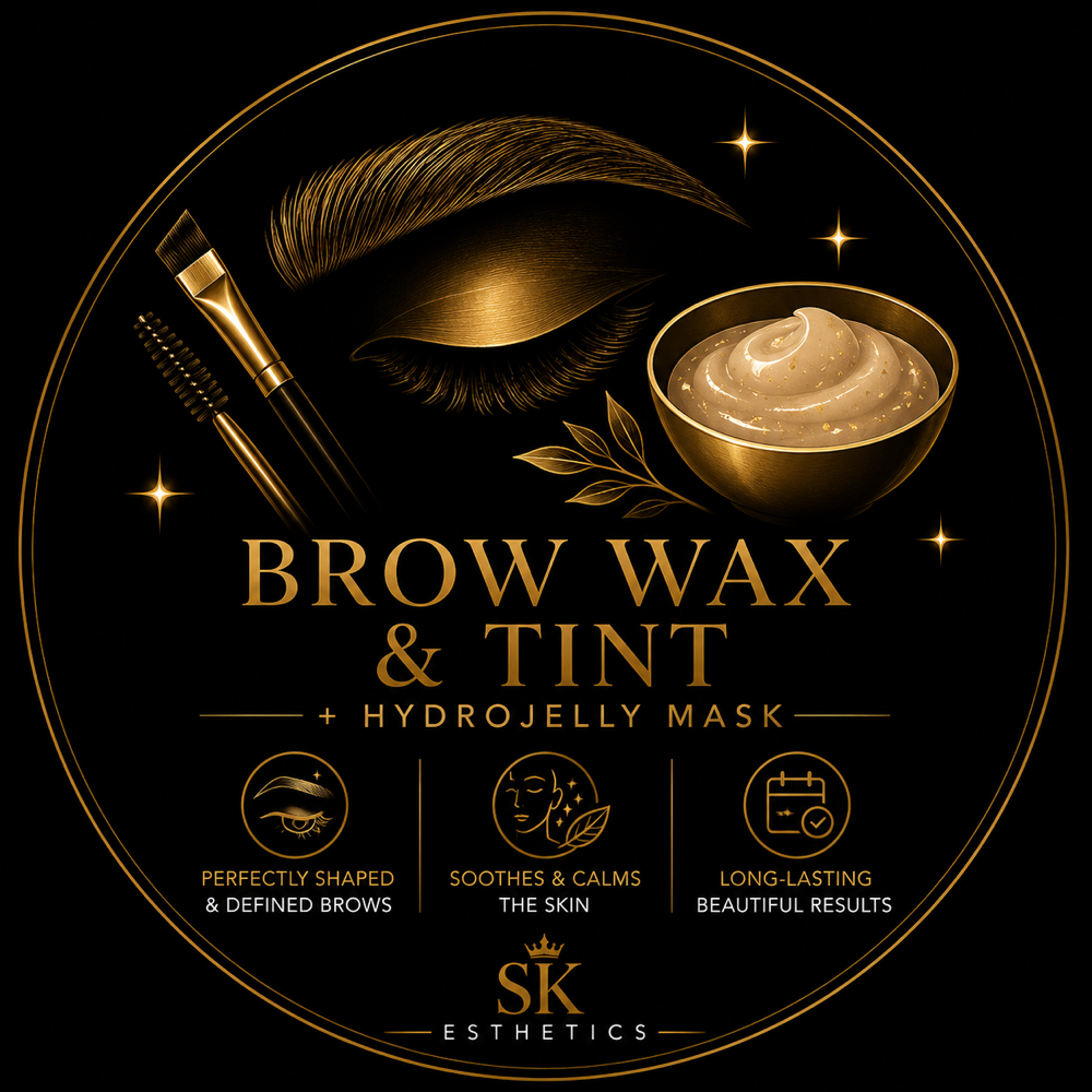 Signature Brow Glow ✨ at SK Esthetics in Lincoln, CA