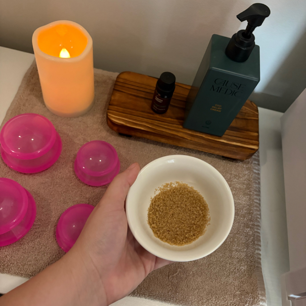 Foot Sugar Scrub at Solstice Bodywork in Chelmsford, MA