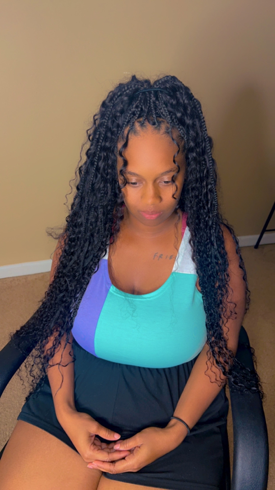Gypsy Knotless- Mid Back !
