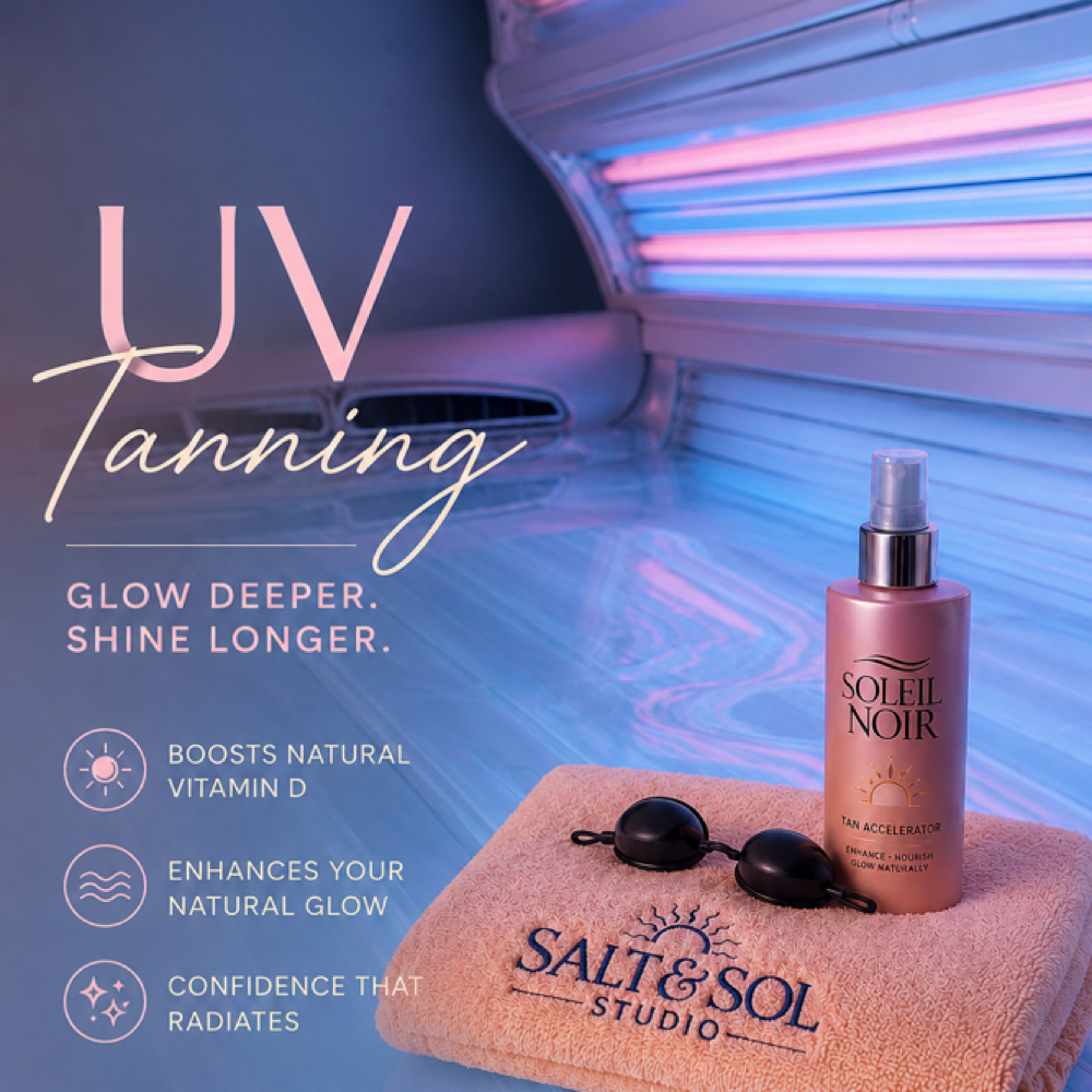 6-Month Unlimited UV Tanning at Salt & Sol Studio in Yarmouth, MA