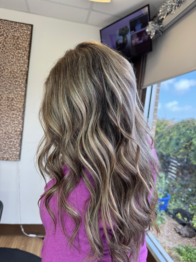 Gloss/toner x lowlights