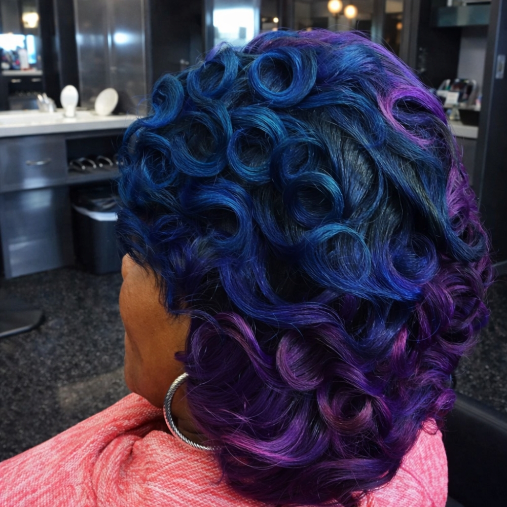 Double Process Color at Encisions Pro Hair Designs LLC in Madison Heights, MI