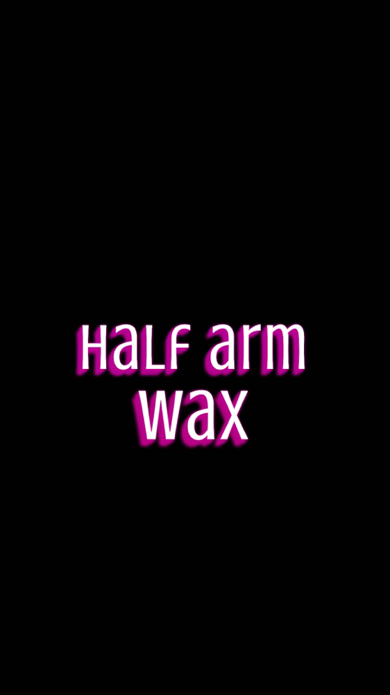 Half Arm Wax