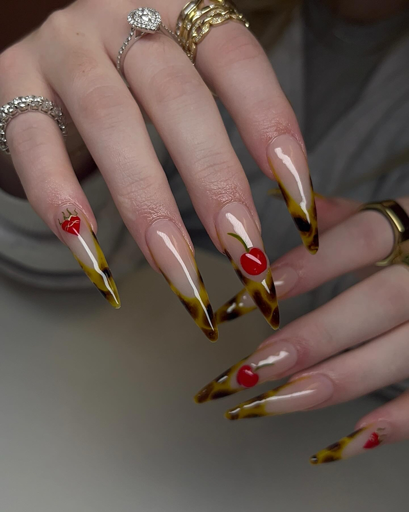 Long Acrylic Full Set
