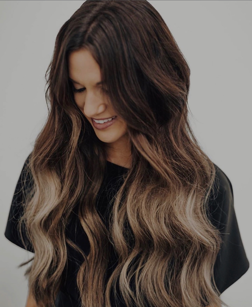 Blow Out for Hair Extensions