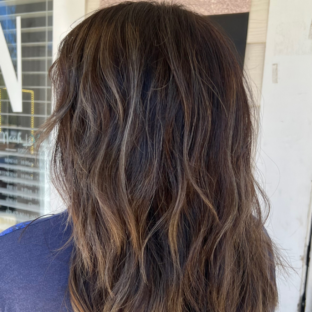 Root Touch Up With Gloss And Cut at Elysie Rae Hair Studio in Kennesaw, GA
