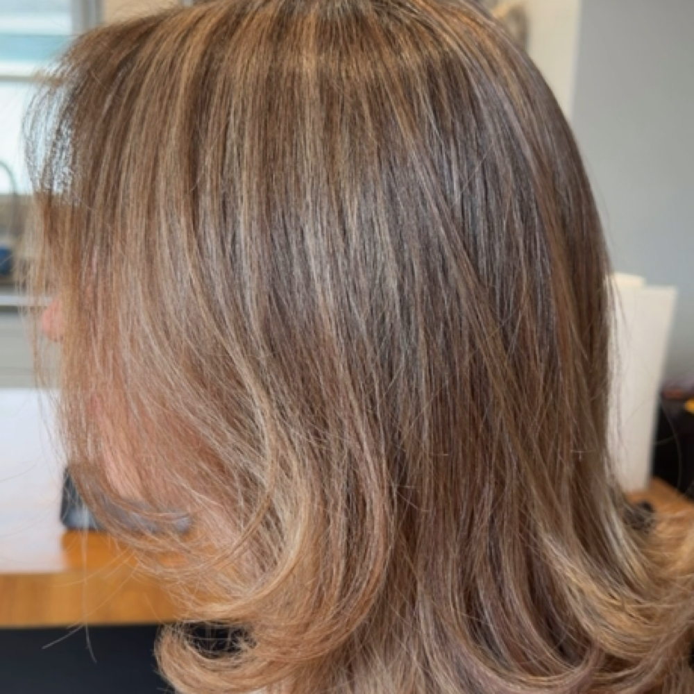✨Highlights at ✨ML Hair Studio in Albertson, NY