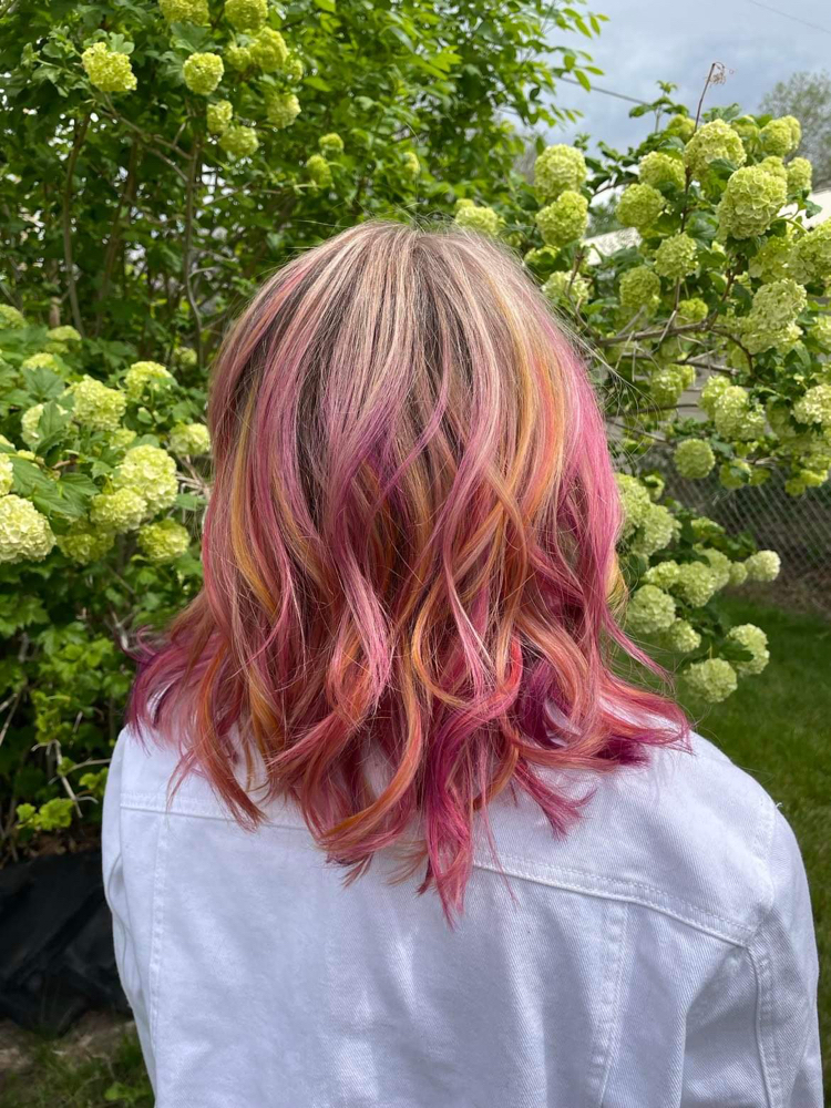 Vivid Haircolor at Anne @ Salon Haven in Worland, WY