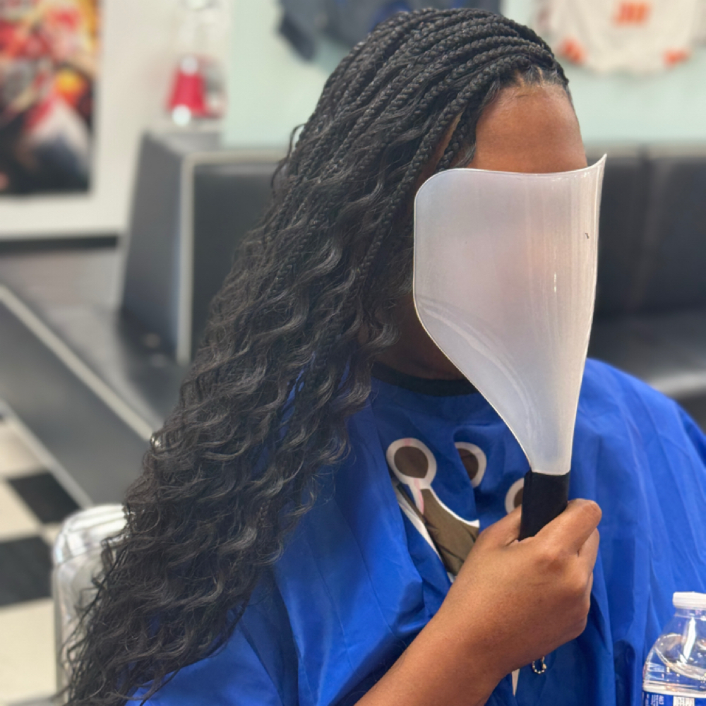 BoHo Knotless (Medium) at HairGoals By Germ in Raytown, MO