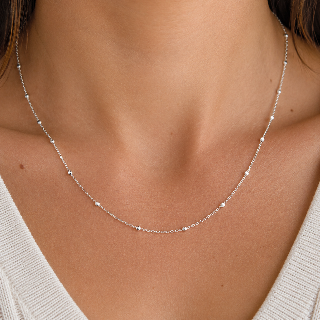 .925 Sterling silver Necklace at Calm Creations Permanent Jewelry in Erie, PA