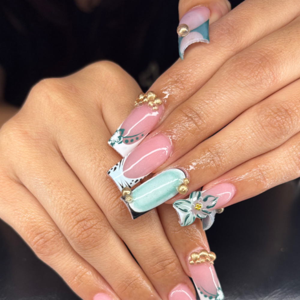 XL Acrylic Full Set at Luxnailsalon in Greenville, TX