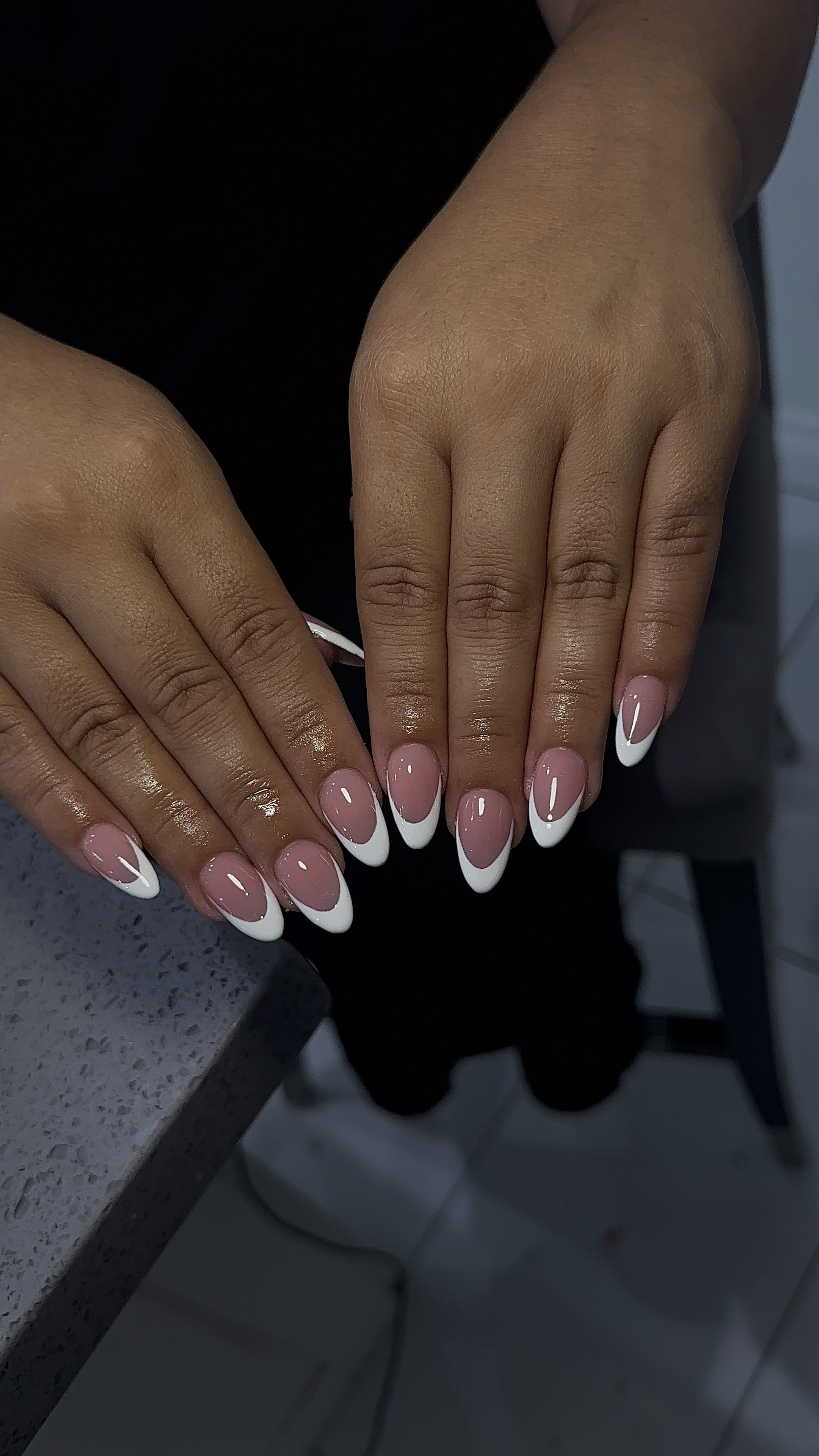 Basic Full Set at nailedxjocelyn in gardena, CA