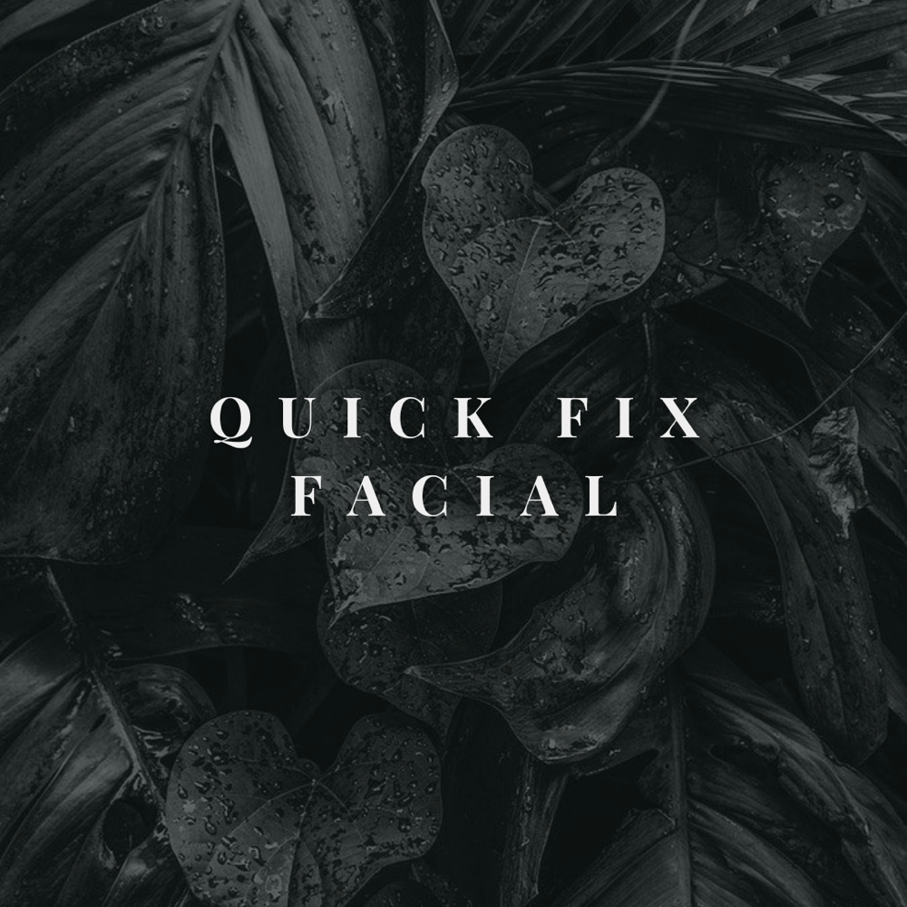 The Quick Fix Facial