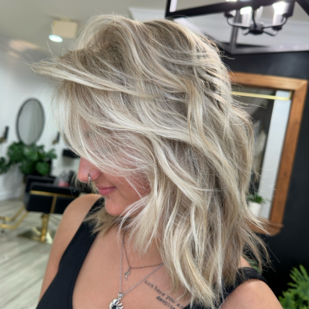 Full Highlight at • Mane • tHAIRapy • Head • Spa in Allentown, PA