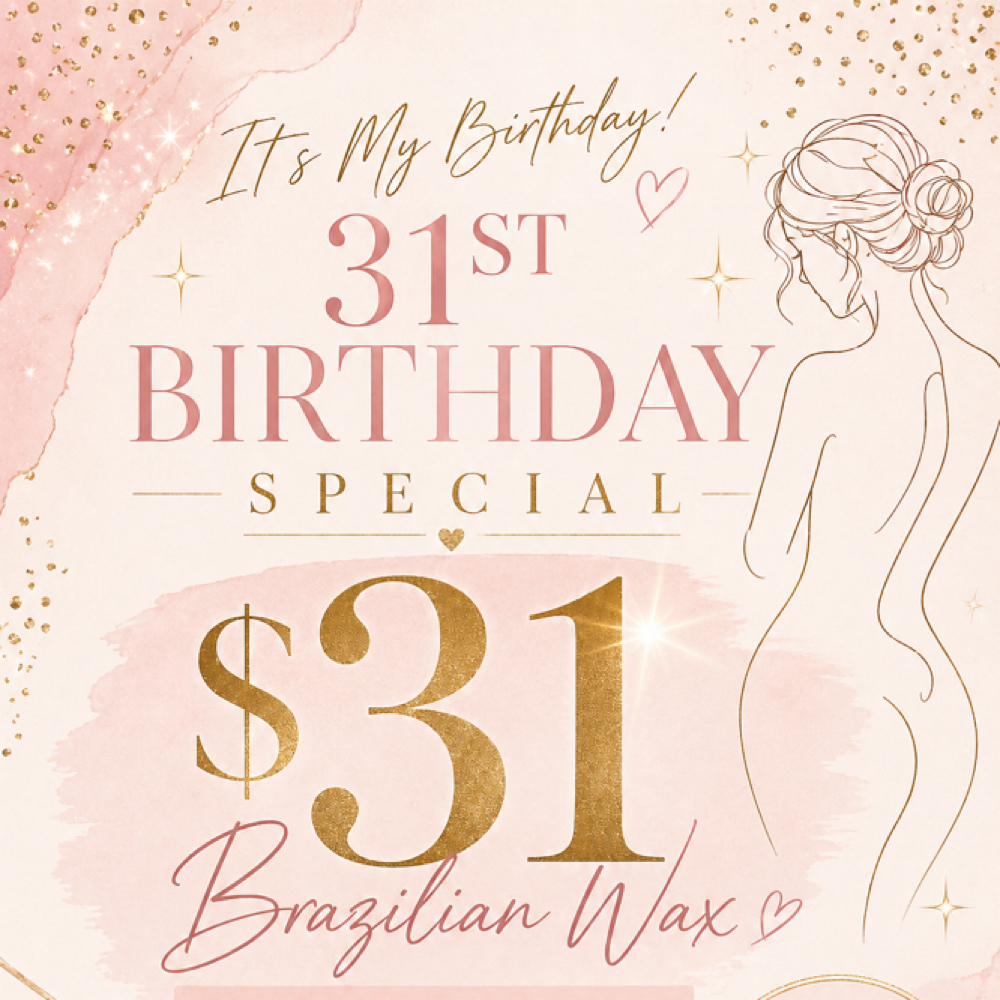 $31 BDAY BRAZILIAN 06/08 ONLY at Anchors Studio in Heath, OH