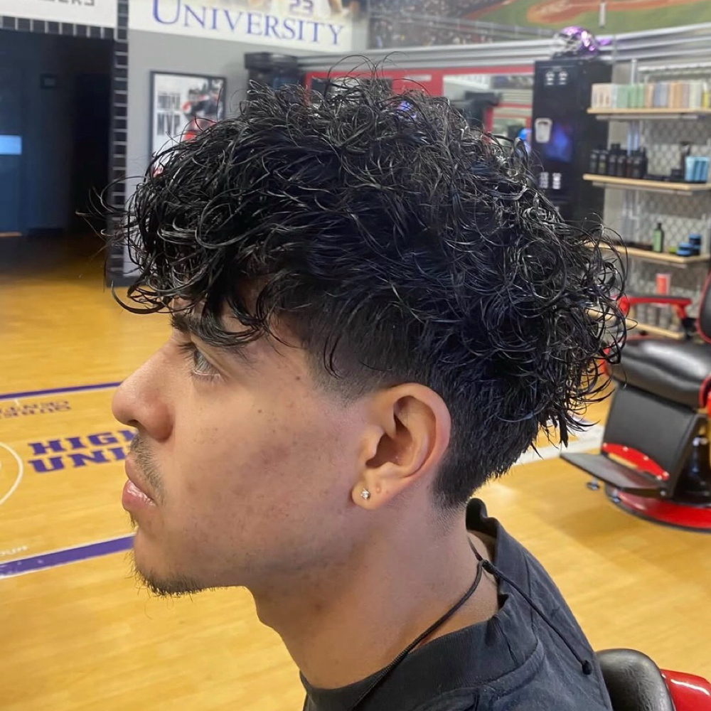 Men’s Hair Cut at The Oasis Natural Hair Salon in Gibsonville, NC