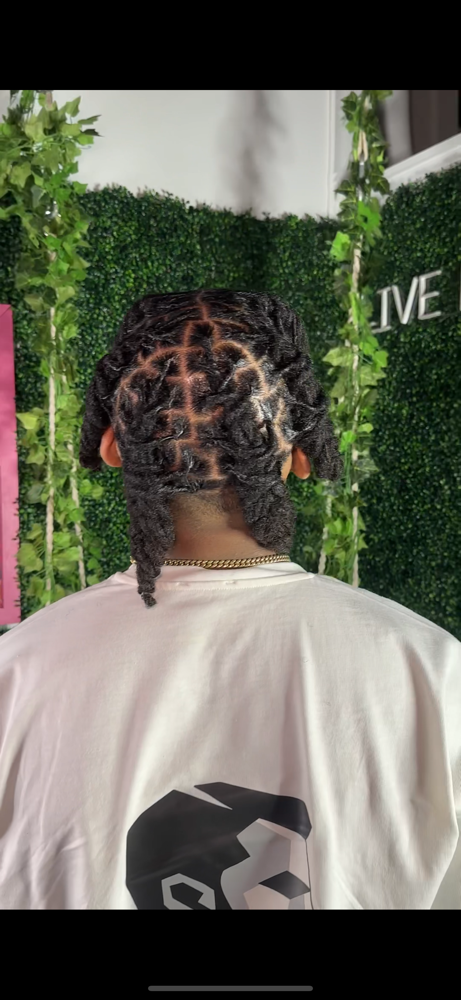 Loc Retwist- Short
