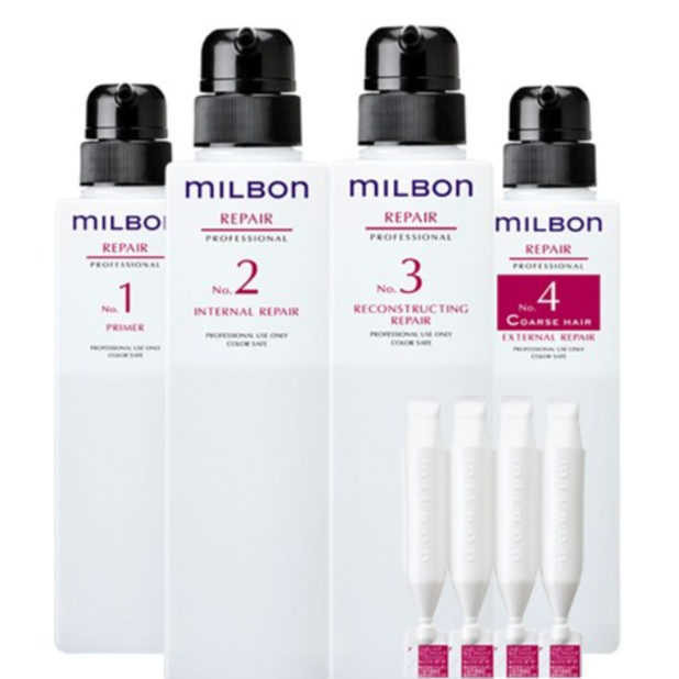 Milbon REPAIR treatment at MINT hair studio in seattle, WA
