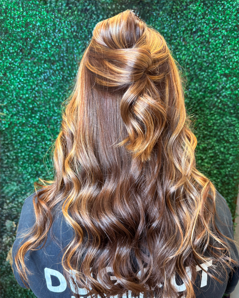 Formal Half Up/ Half Down