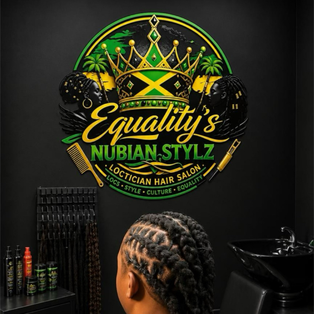 Loc Retwist 8” & Under at Equality’s Nubian Stiylz in Hampton, VA