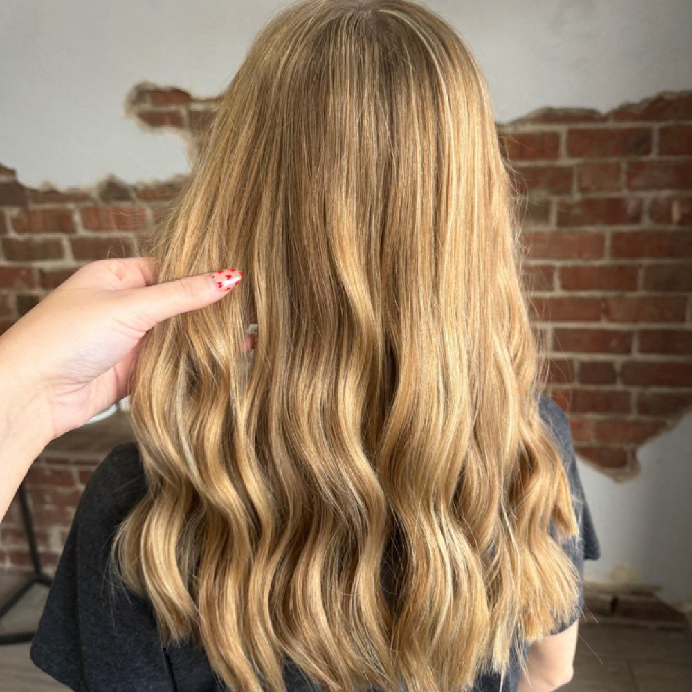 Extension Move Up at Bangs & Co. Hair Studio in Stephenville, TX