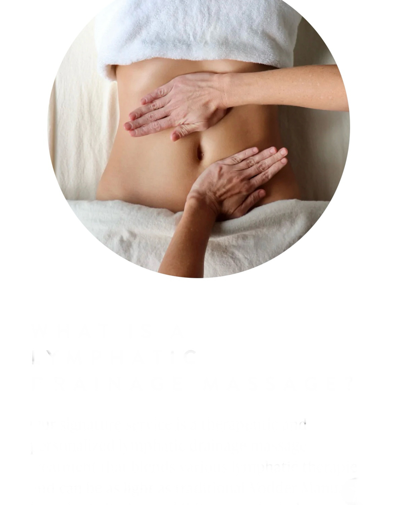 60 Minute Lymphatic Drainage