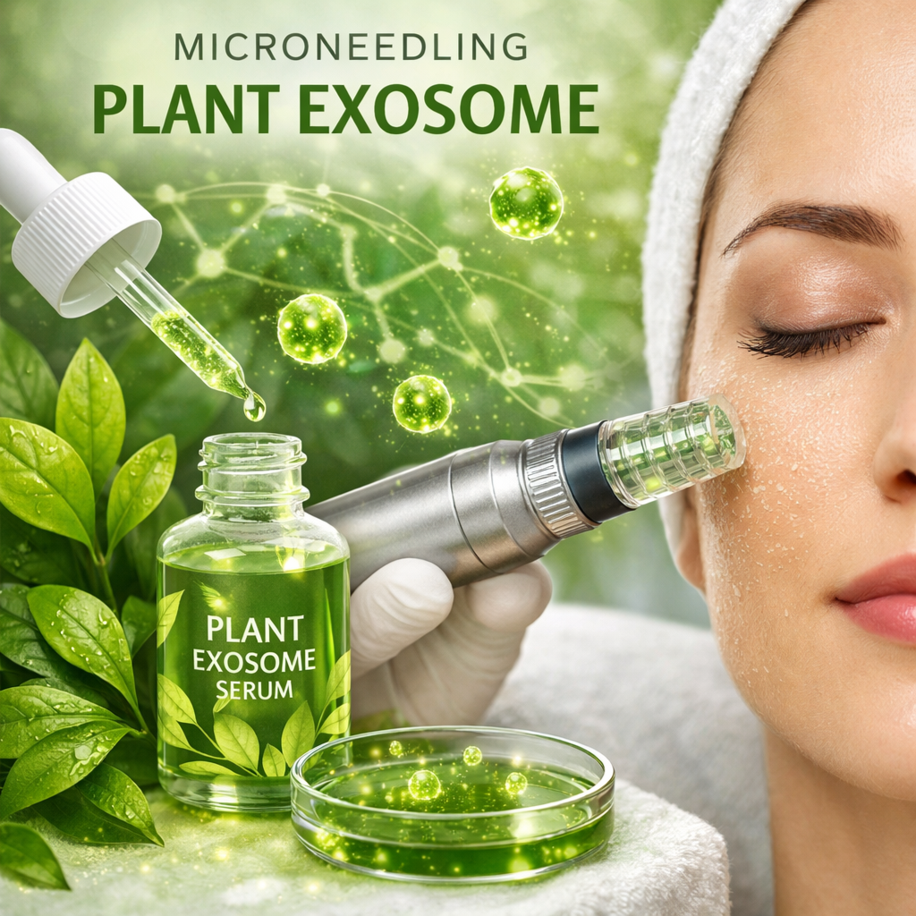 Microneedling with Exosomes at Aesthetica Organic Spa in Houston, TX