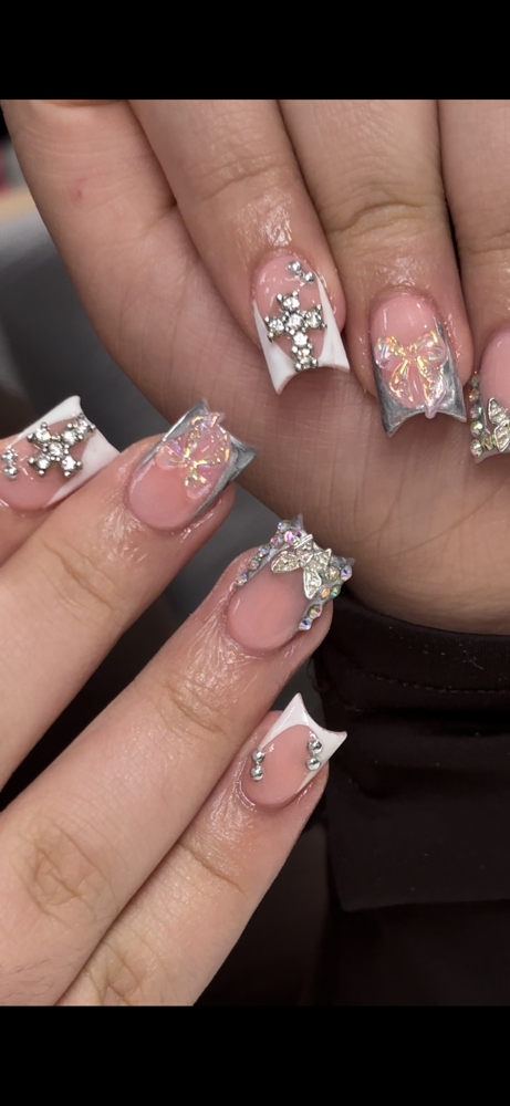 Short Fullset (french, Bling, 3d +)