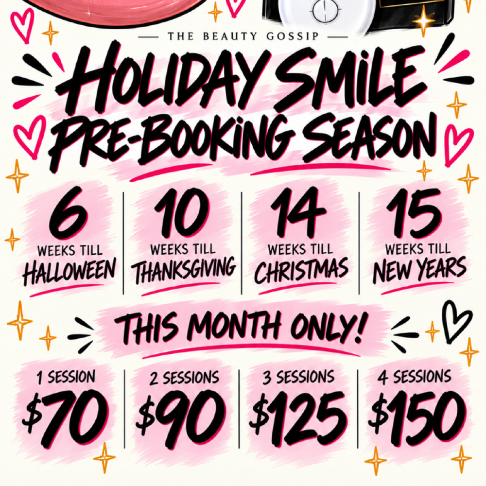 1 Hour Cosmetic Teeth Whitening at The Beauty Gossip at V2 Beauty in Fresno, CA