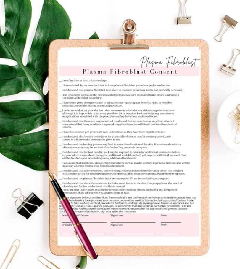 Fibroblast Intake Form & Test Patch
