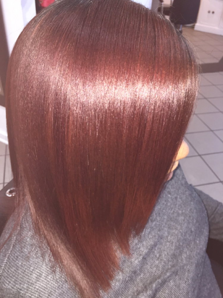Luxury Silk Press (Natural Hair)