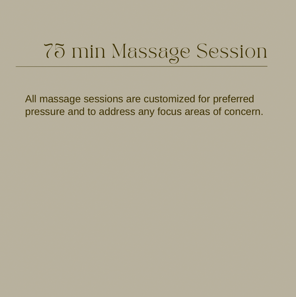75min Massage Session at Foxy’s Beauty Lounge in Waterloo, IA