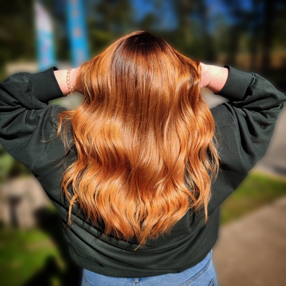 Ombre Hair Coloring