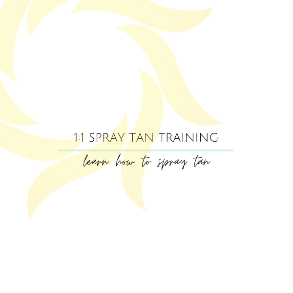 1:1 Spray Tan Training