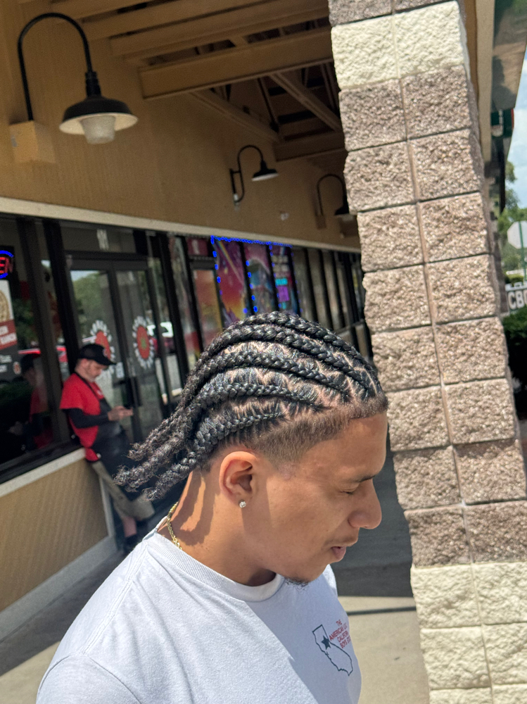 Natural Braided Styles at Tee Did It❗️ in Ocala, FL