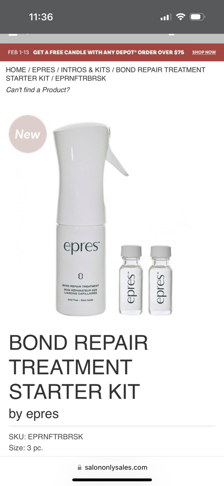 Epres Bond Repair - ADD ON