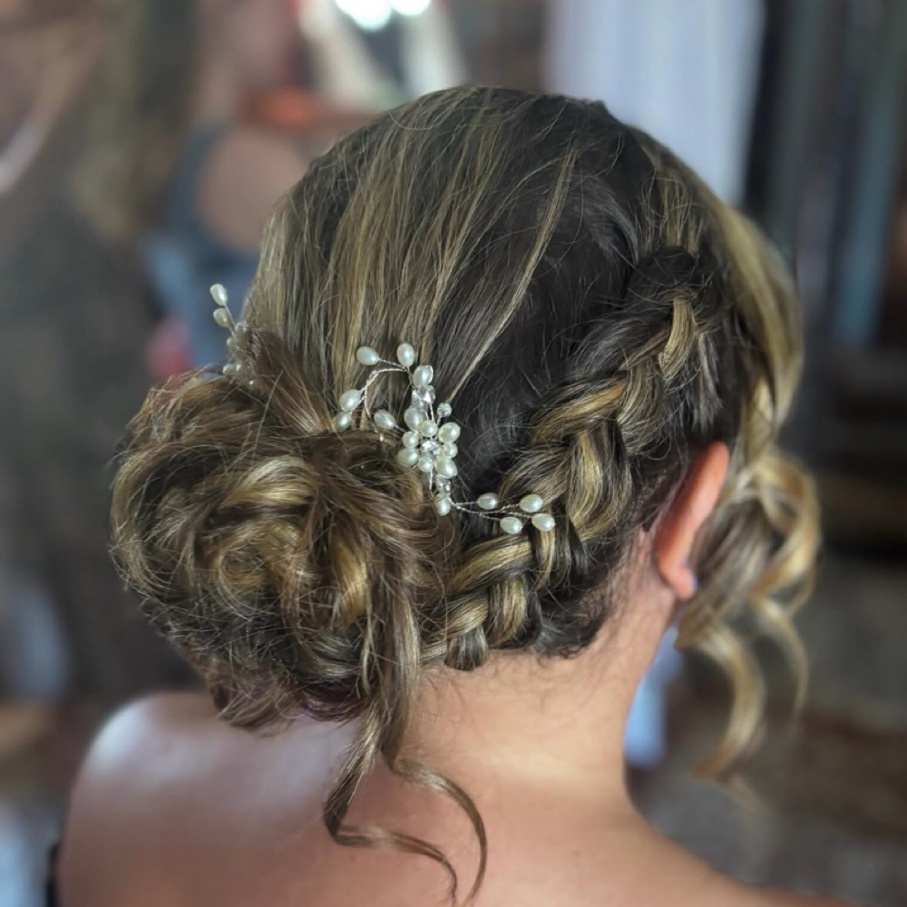 Bridal Updo at Beauty by Uma in Silvis, IL