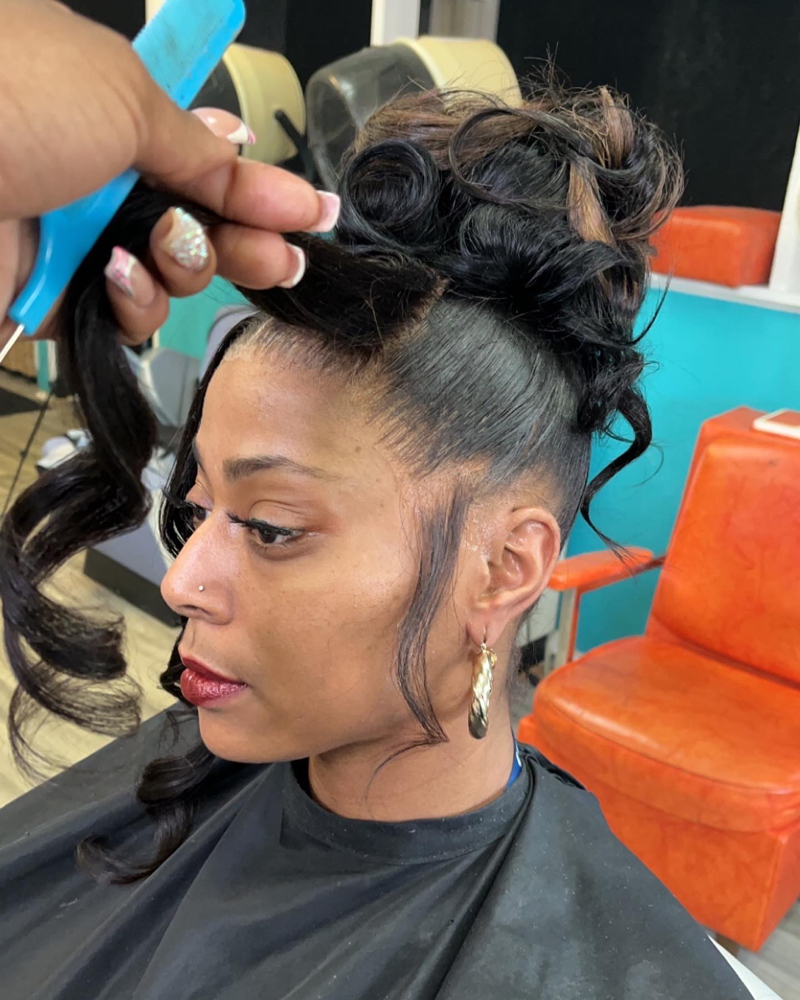 Frontal Ponytail at Chantice Dukes in Fredericksburg, VA