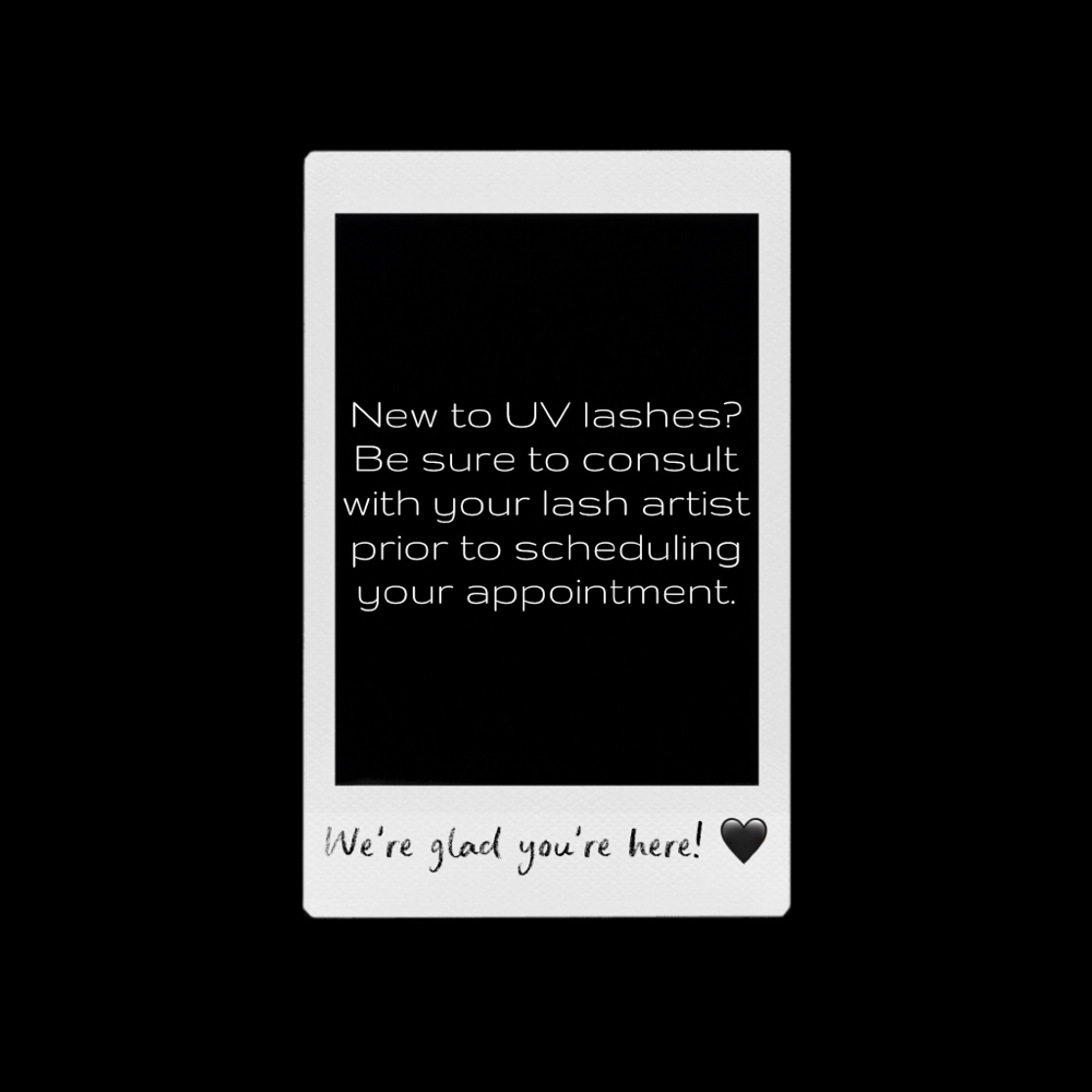 Full Lash Set (Classic, UV Light)