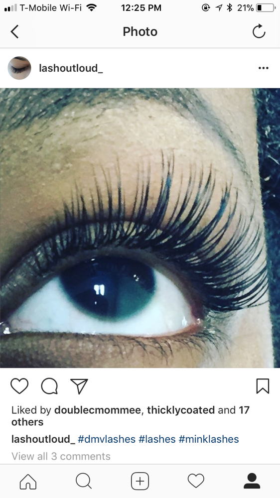 Full Set Of Lashes ( Classic )