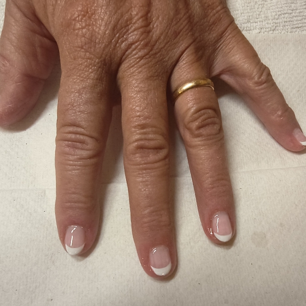 Natural Nail Manicure at Small Town Nail Spa in Lafayette, AL