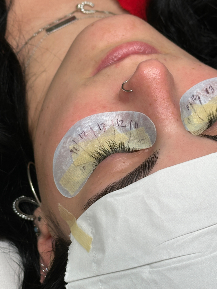 Lash Clusters at Makenzi Caringella in laguna hills, CA