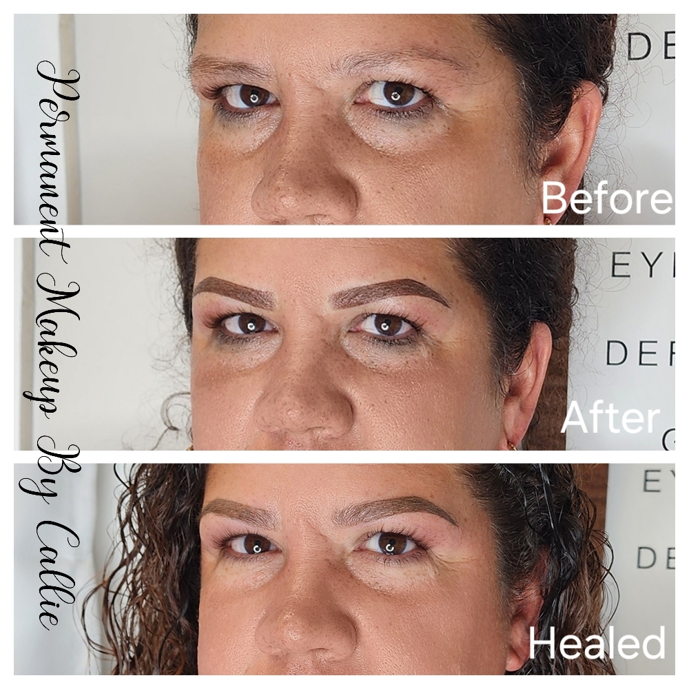 Powder Brow Color Boost at Permanent Makeup By Callie in Mobile, AL
