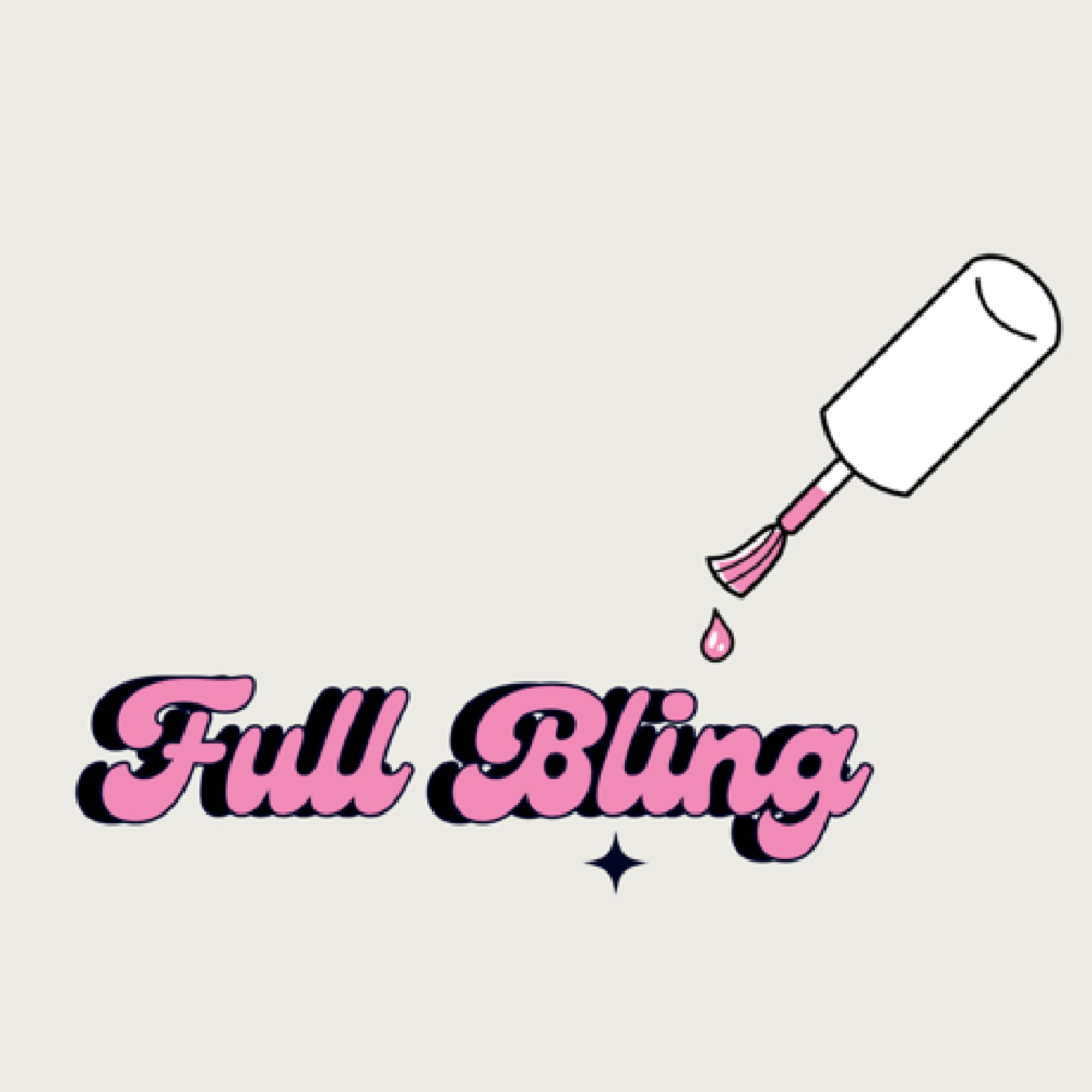 Fully Blinged Nail at Bola Beauty Nails in Fayetteville, AR