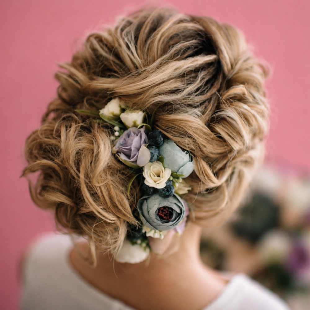 Bride Up Do at volume hair salon in Bethesda, MD